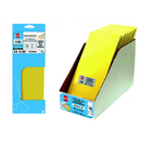 PATIN 2X4 TROUS 93X230 GR40 CORINDON JAUNE - LOT DE 12